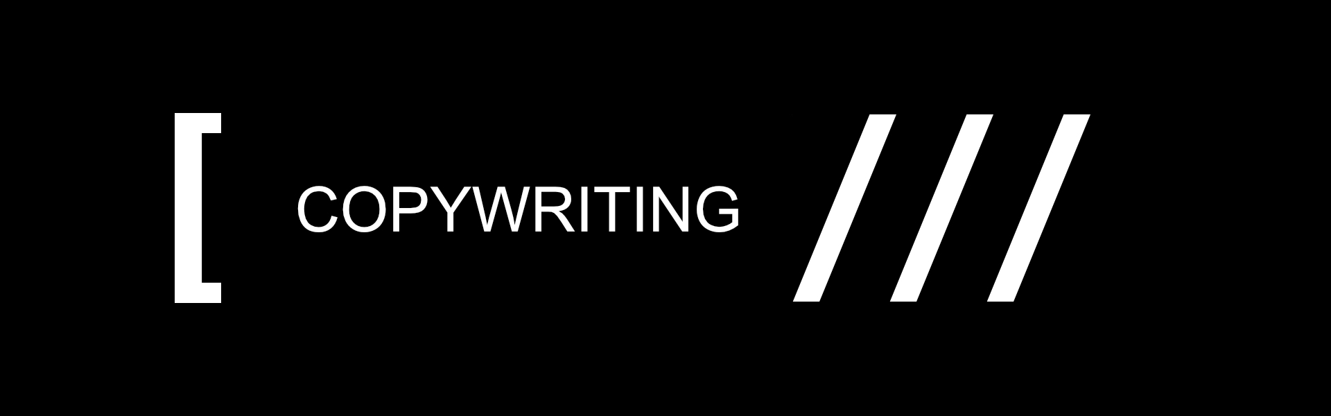 Creative Copywriting